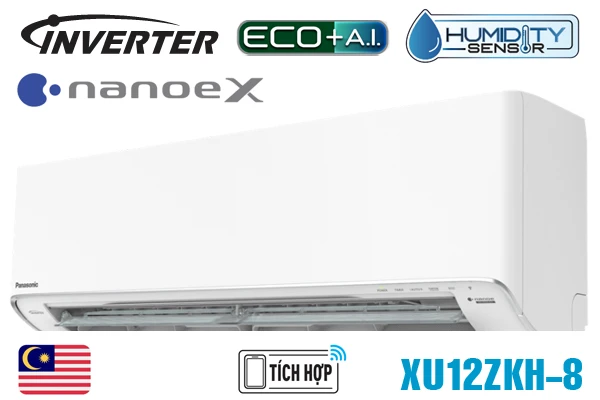 Điều Hòa Panasonic inverter 1 Chiều 12.000BTU XU12ZKH-8